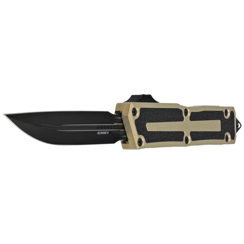 Microtech Scarab DE-S GEN III Sand Standard - 1180-1SN