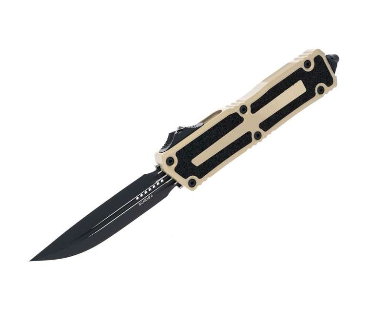 Microtech Scarab DE-S GEN III Sand Standard - 1180-1SN