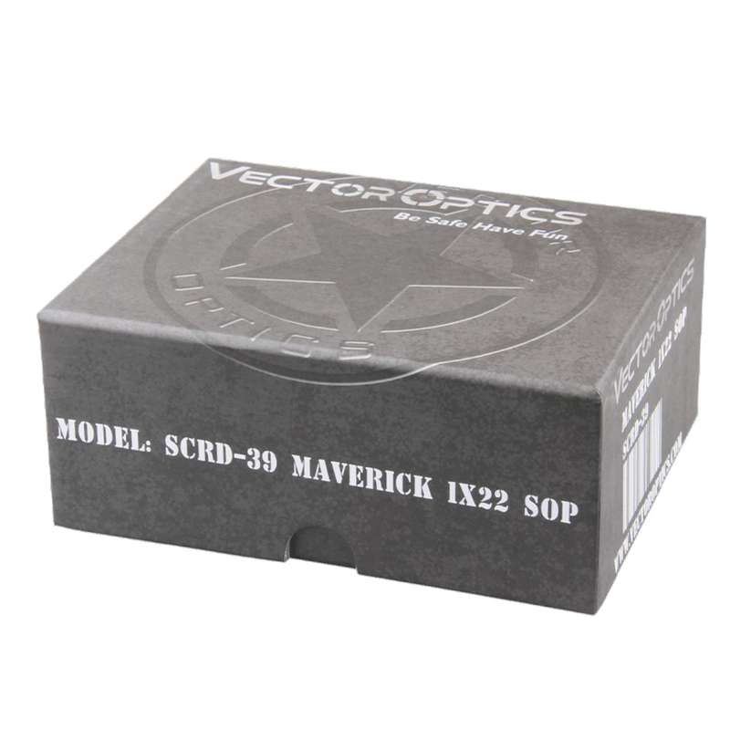 Vector Optics Maverick 1x22 Flat Dark Earth Rubber Cover - SCRD-39
