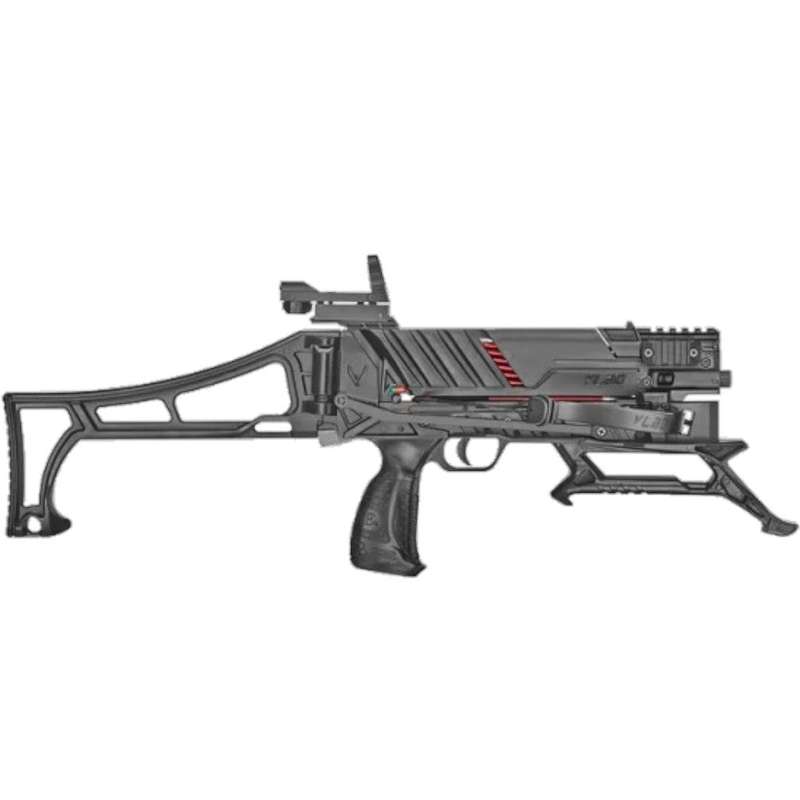 EK ARCHERY VLAD CROSSBOW WITH 60LBS &amp; 90lbS LIMB SET BLACK (EK) - CR-121B