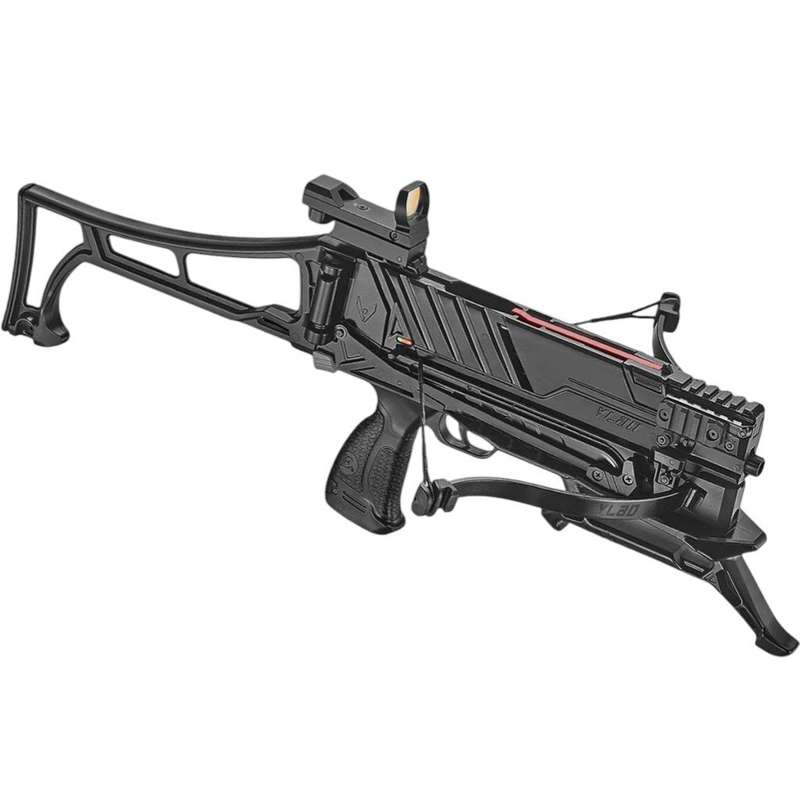 EK ARCHERY VLAD CROSSBOW WITH 60LBS &amp; 90lbS LIMB SET BLACK (EK) - CR-121B
