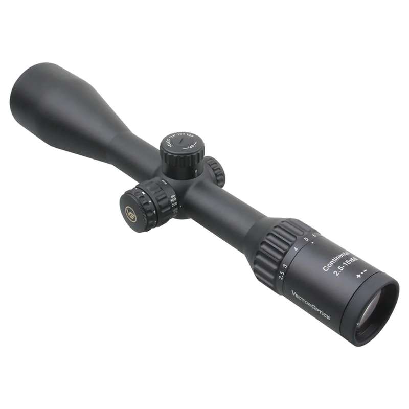VECTOR OPTICS CONTINENTAL X6 2.5-15X56 FIBER RIFLE SCOPE SCOM-47