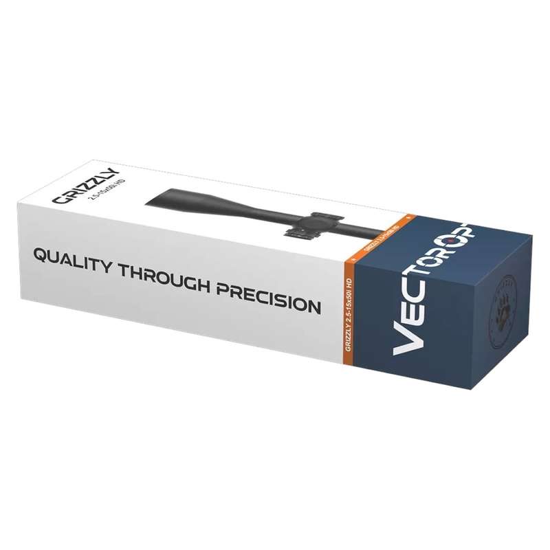 VECTOR OPTICS SCOM-48 GRIZZLY 2.5-15X50I HD SFP RIFLE SCOPE