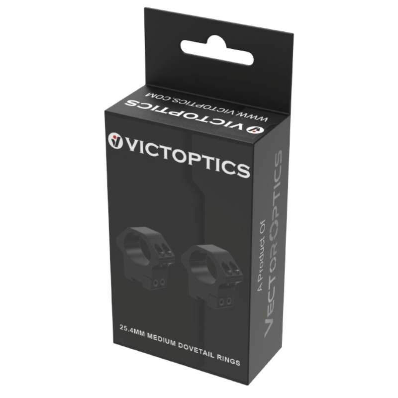 Victoptics 25.4mm Dovetail Rings 11mm High Rail Profile VIMD-03