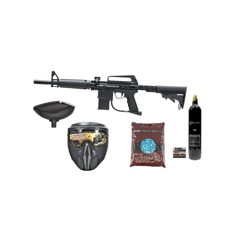Empire BT OMEGA Paintball Marker Black - 17041 COMBO