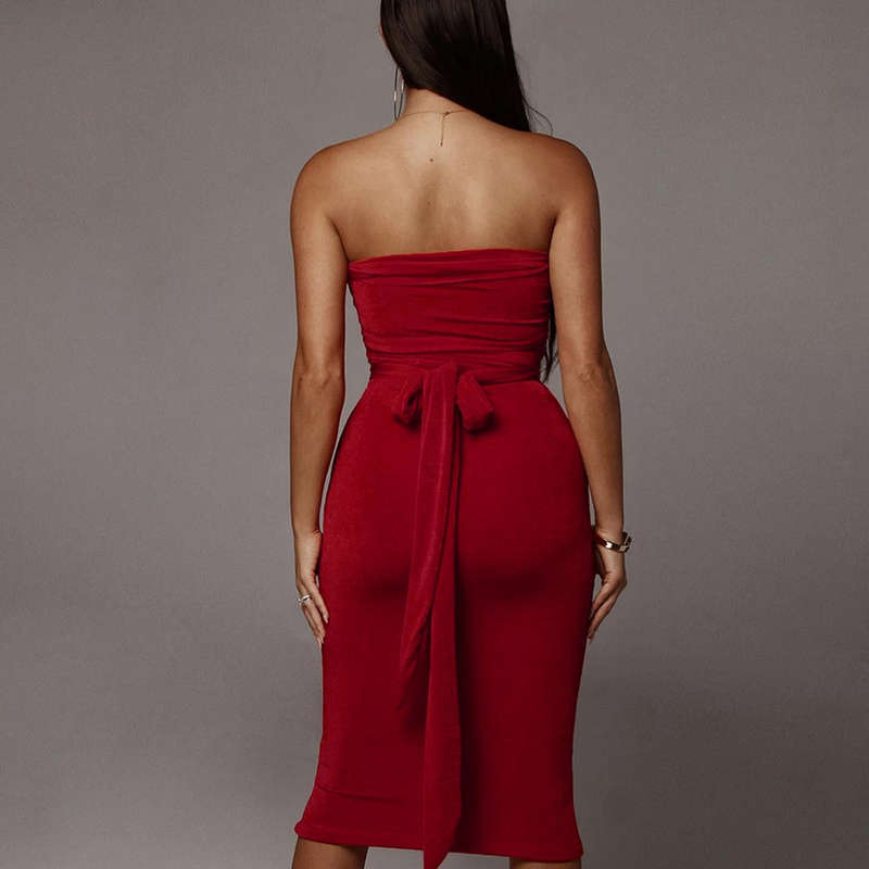 Cece classic off-the-shoulder two-piece skirt set