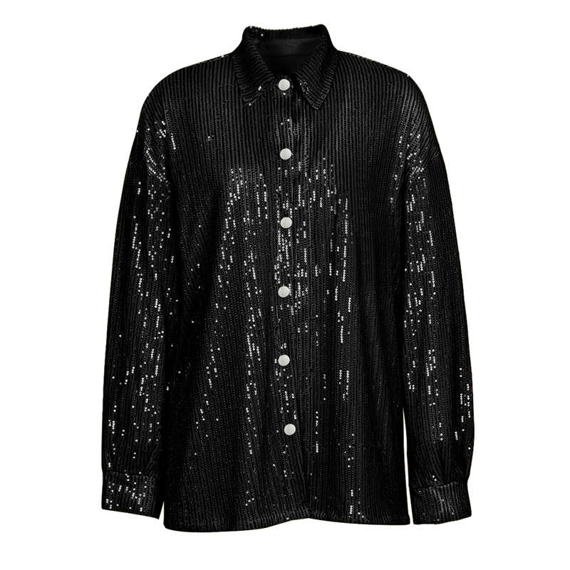Rihanna sequin three-piece suit