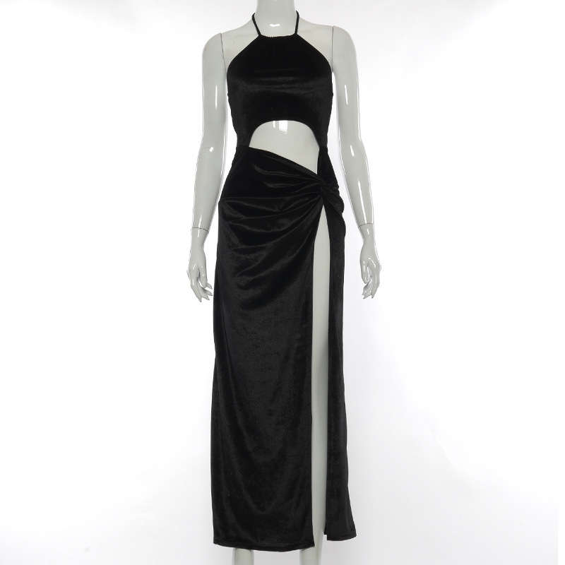 High standards maxi dress - black
