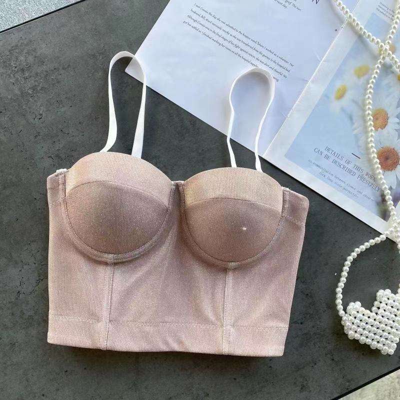 Trendy Cara shimmer bustier