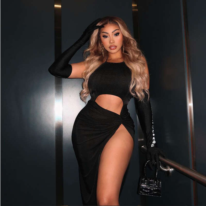 High standards maxi dress - black