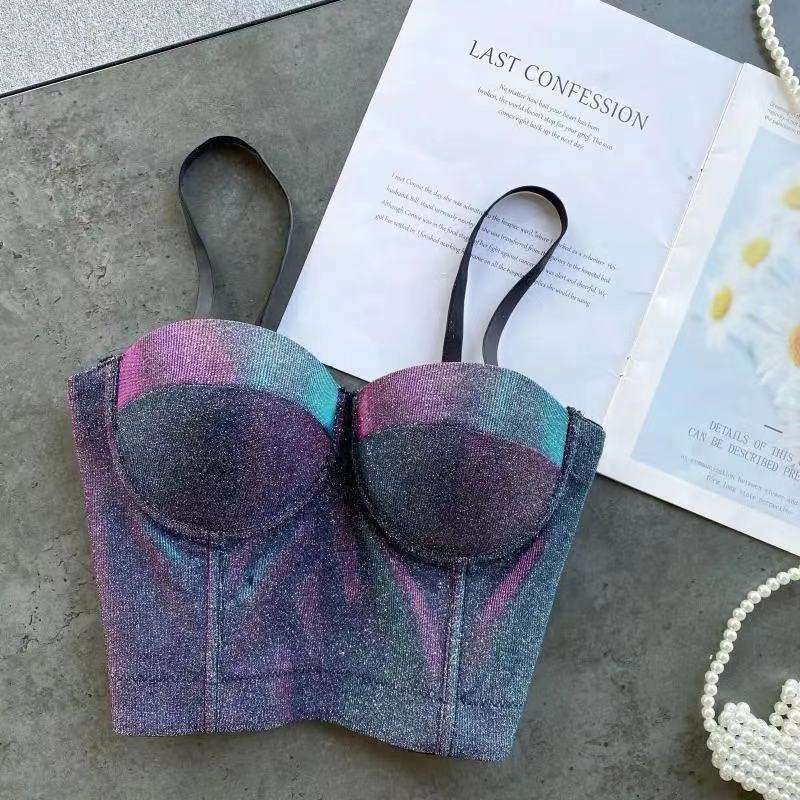 Trendy Cara shimmer bustier