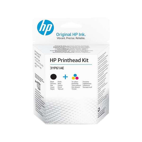 HP 3YP61AE Black/Tri-color GT Printhead Kit