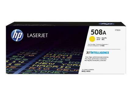 HP 508A Yellow Original LaserJet Toner Cartridge,5,000 pages