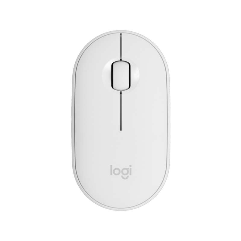 LOGITECH PEBBLE M350 WIRELESS MOUSE, OFF WHITE