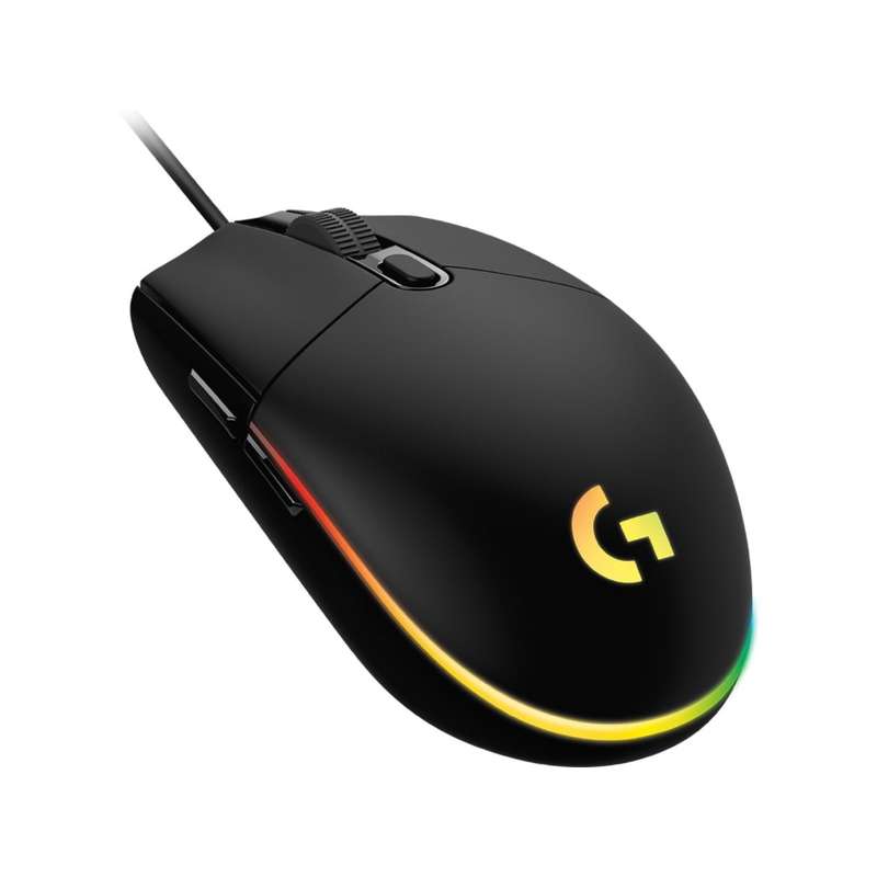 LOGITECH G102 LIGHTSYNC USB GAMING MOUSE, BLACK