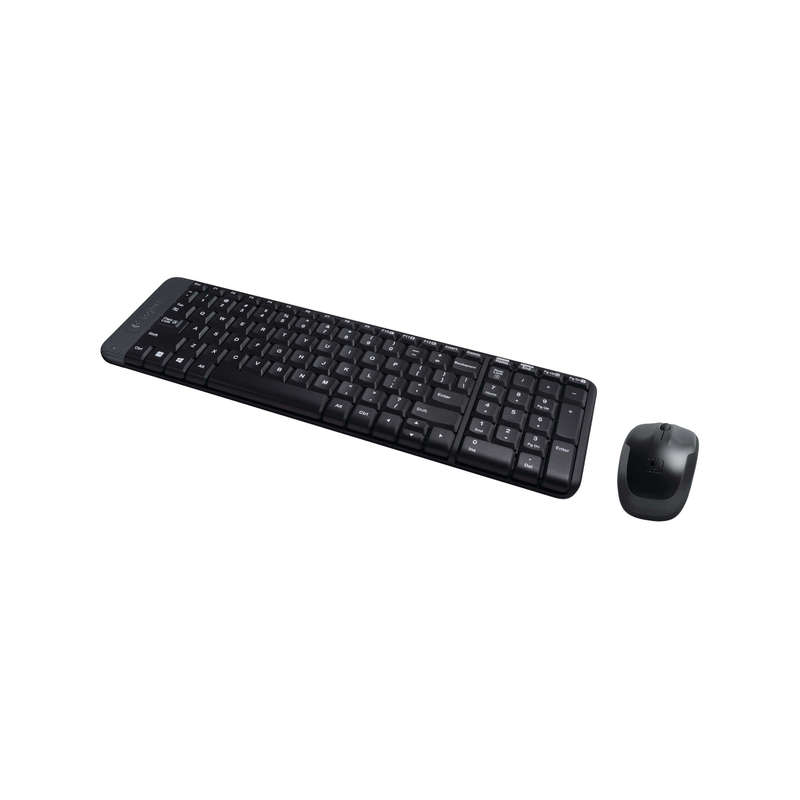 920-003161 - OGI MK220 Wireless Keyboard and Mouse Combo USB receiver minimalist design