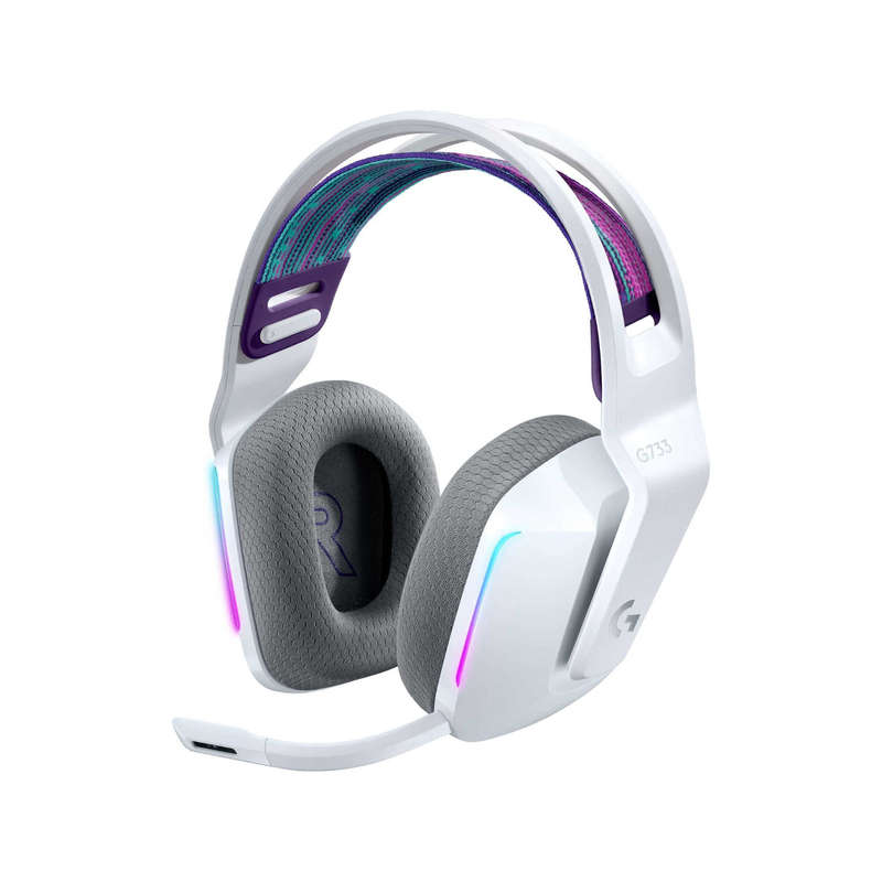 LOGITECH G733 LIGHTSPEED WIRELESS RGB GAMING HEADSET WHITE