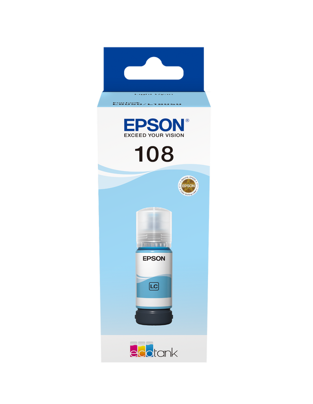 Epson 108 Ink Bottle Cyan