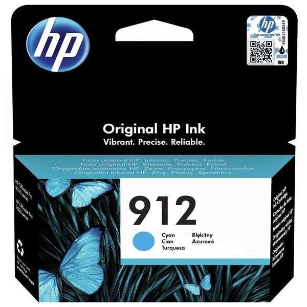HP 912 Cyan Original Ink Cartridge