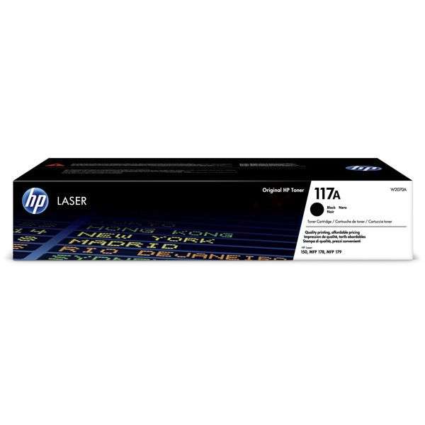 HP 117A Black Original Laser Toner Cartridge,1,000 pages