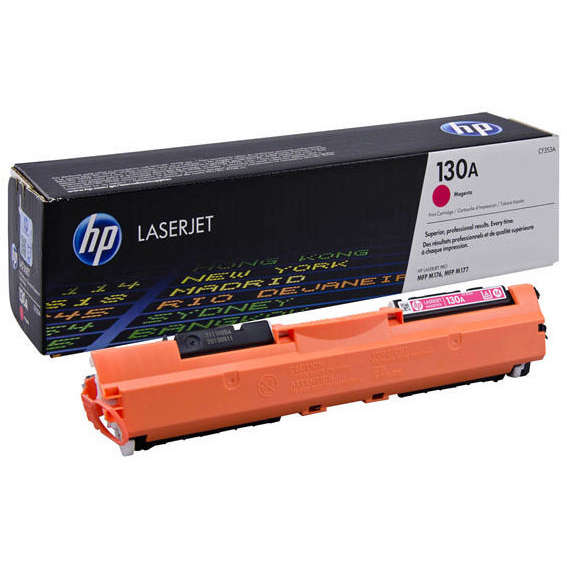HP 130A Magenta Original LaserJet Toner Cartridge,1,000 pages