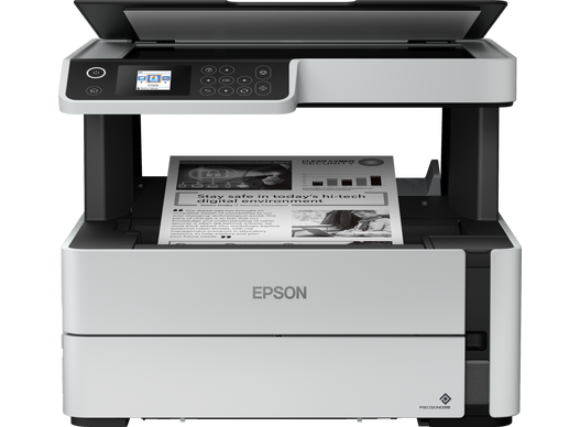 Epson EcoTank M2170 Mono 3-in-1 Printer with USB; Ethernet; WiFi and Wi-Fi Direct