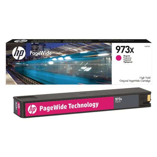 HP 973x High Yield Magenta Original PageWide Cartridge