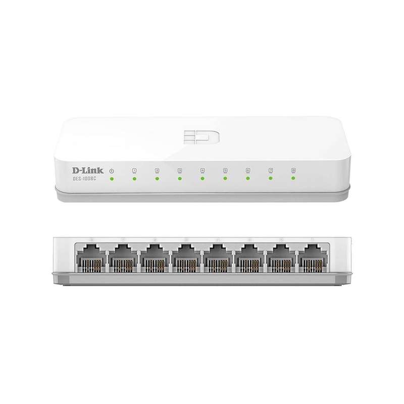 D-Link 8-Port 10/100 Unmanaged Switch
