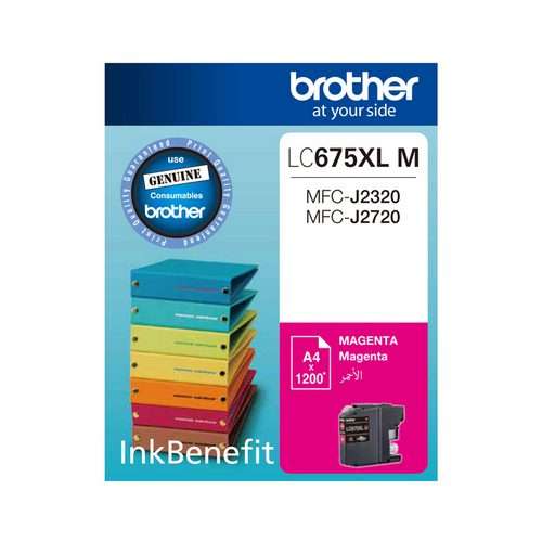 Brother lc675xl magenta ink cartridge