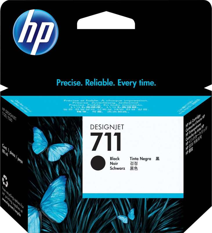 HP 711, 80ml, black