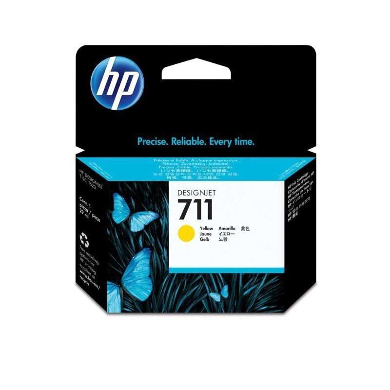 HP 711, 29ml, yellow