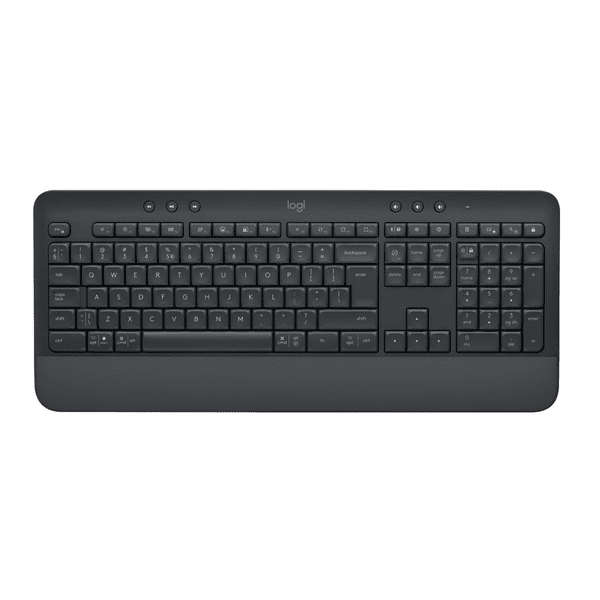 920-010945 - LOGI K650 SIGNATURE Keyboard integrated soft-touch palm rest; full-size layout; Blue...