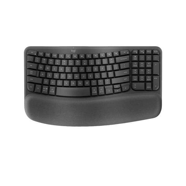 920-012304 - LOGI Wave Keys  Wireless Ergonomic Keyboard
