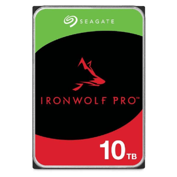 Seagate Ironwolf Pro ST10000NT001 10TB 3.5'' HDD NAS Drives 7200 RPM; SATA 6GB/s Interface; 256MB...