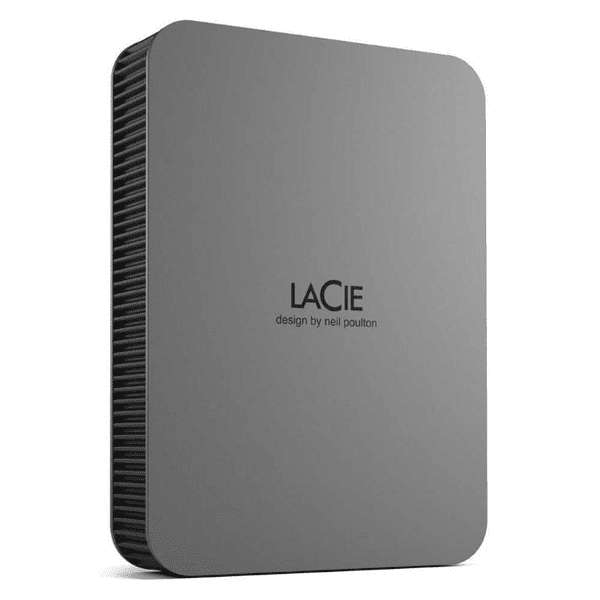 Seagate LaCie 4TB; USB-C; USB 3.1; Aluminum enclosure; Silver