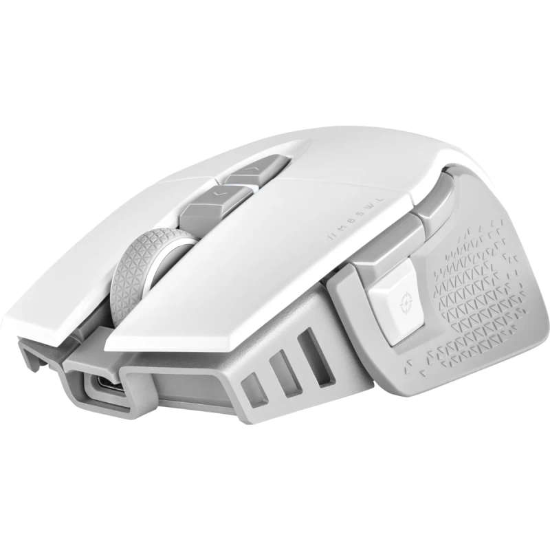 Corsair M65 RGB Ultra with Slipstream + Bluetooth; 26000DPI; White