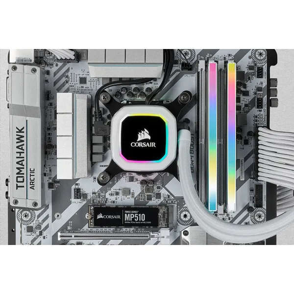 Corsair VENGEANCE® RGB PRO SL 32GB (2 x 16GB) DDR4 DRAM 3600MHz C18 Memory Kit; 18-22-22-42; 1.3...