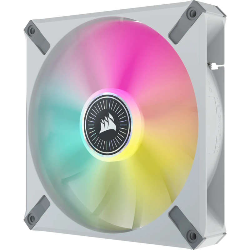 Corsair ML140 140mm PWM 400 - 2000 RPM Premium Magnetic Levitation Fan; Dual Pack With Lighting N...