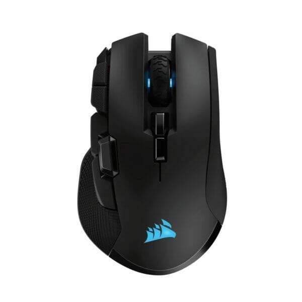 CORSAIR IRONCLAW RGB WIRELESS; Rechargeable Gaming Mouse with SLISPSTREAM WIRELESS Technology; Bl...