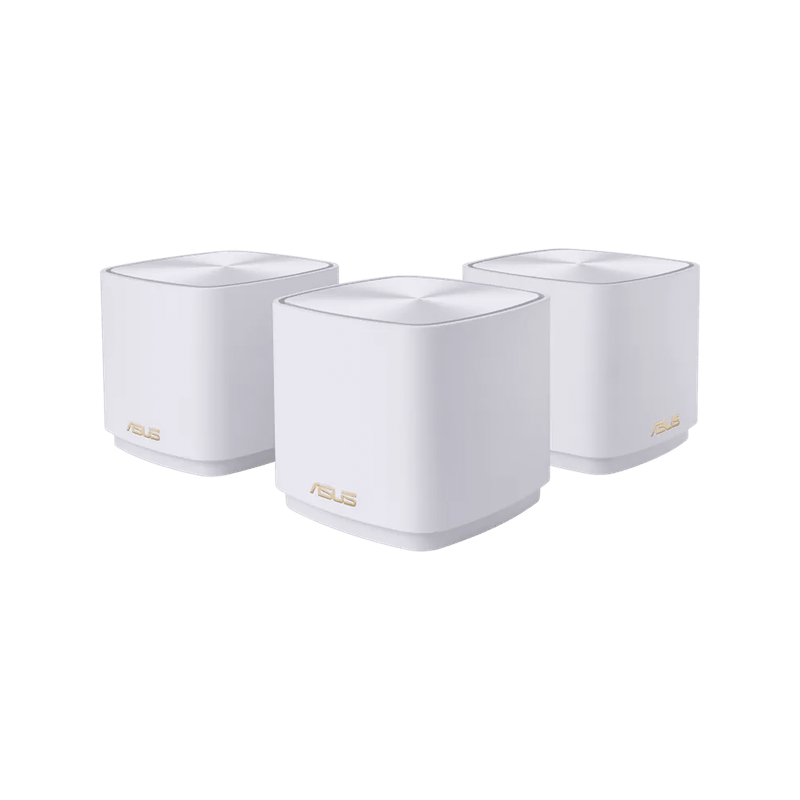 Asus ZenWifi XD4 Plus AX1800 White 3-Pack Wi-Fi Router Kit