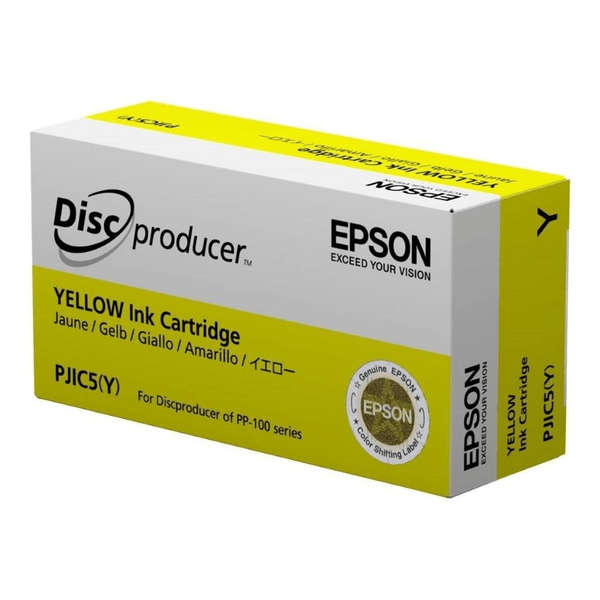 EPSON PJIC7 DISCPRODUCER INK CARTRIDGE FOR PP100 YELLOW