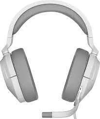 HS55 Surround White Headset; 50mm Audio Drivers; Omnidirectional micg; Analog; On-ear volume and ...