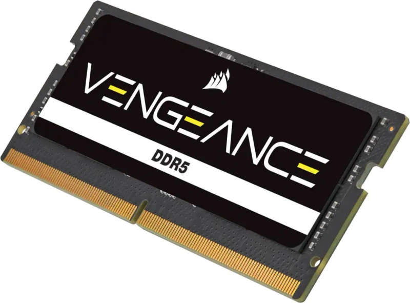 Corsair VENGEANCE® Series 32GB (1 x 32GB) DDR5 SODIMM 4800MHz 1.1V.