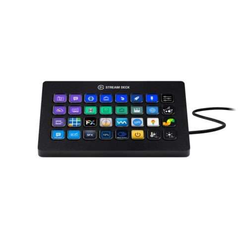 Elgato Stream Deck XL - Live Content Creation Controller with 32 customizable LCD keys; adjustabl...