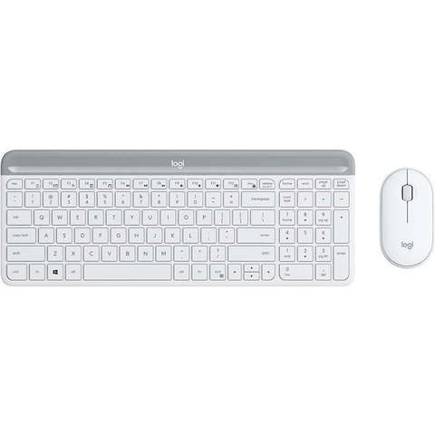 Logitech® MK470 Slim Combo - OFFWHITE