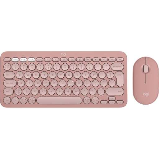 Logitech® Pebble 2 Combo - TONAL ROSE