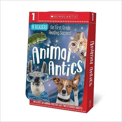 Animal Antics: 16 Readers for First Grade Reading Success!