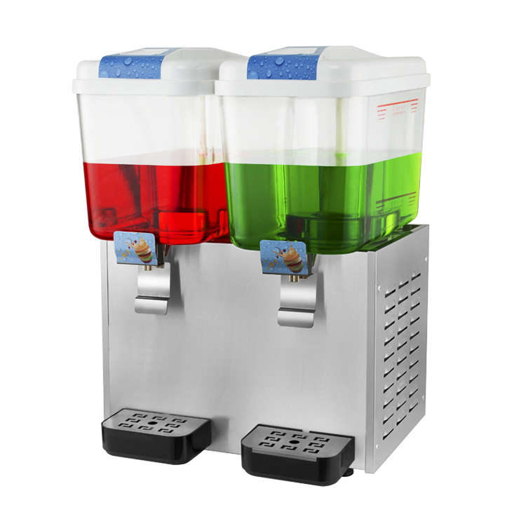 Double Barrel Juice Dispenser Machine