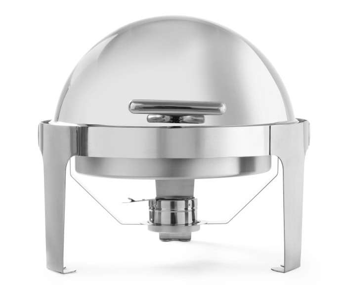 Silver Round Chafing Dish - No Window