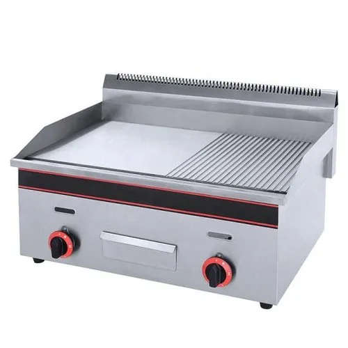 Half Flat Half Groove Griller (Gas)